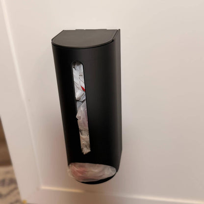 Grocery Bag Holder | Plastic Bag Dispenser | Kitchen Storage | Wall or Cabinet Mount Organizer