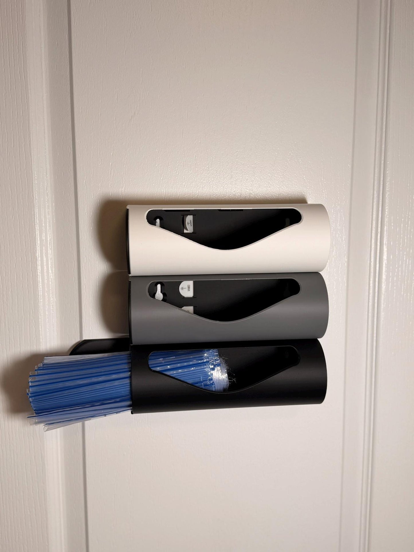 Storage Bag Dispenser, Food Bag Organizer, Drawer or Wall Mount